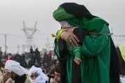 مراسم نمادین خاکسپاری شهدای کربلا در حمیدیه/ گزارش تصویری
