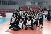 قهرمانی دختران والیبال ایران در بازیهای آسیایی
