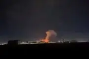 
مقابله پدافند هوایی سوریه با اهداف متخاصم
