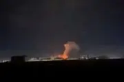 
مقابله پدافند هوایی سوریه با اهداف متخاصم
