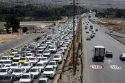 ترافیک در محور کندوان و هراز سنگین است