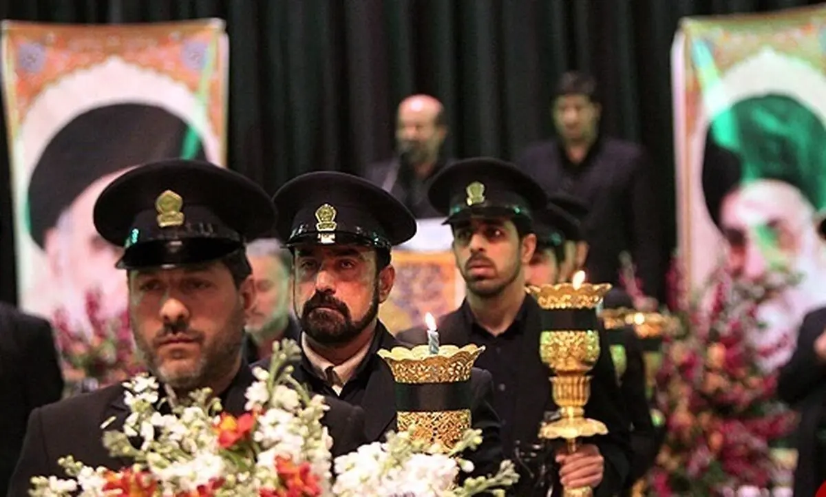 خطبه خوانی خادمان کریمه اهل بیت(ع)+تصاویر
