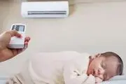 خطرات استفاده مداوم از کولر گازی و آبی برای سلامت کودکان
