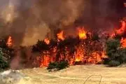 آتش به جان  منطقه صنعتی اسرائیل افتاد/فیلم