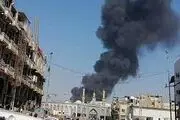 آتش سوزی مهیب در مرکز شهر کربلای معلی