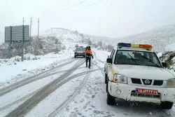 آخرین وضعیت راه‌ها|برف و باران در جاده‌های ۲۲ استان