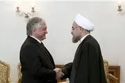 دیدار وزیر امور خارجه ارمنستان با روحانی