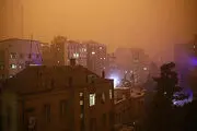 گرد و غبار در آسمان تهران / گزارش تصویری