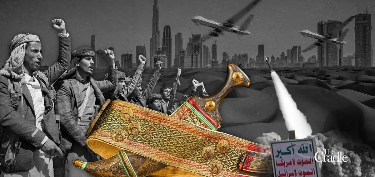 رژه نظامی قبایل یمنی در صف نبرد با اسرائیل