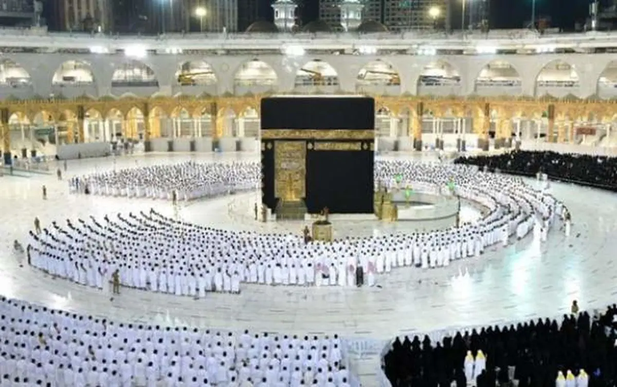 سلام فرمانده در طواف خانه خدا+فیلم