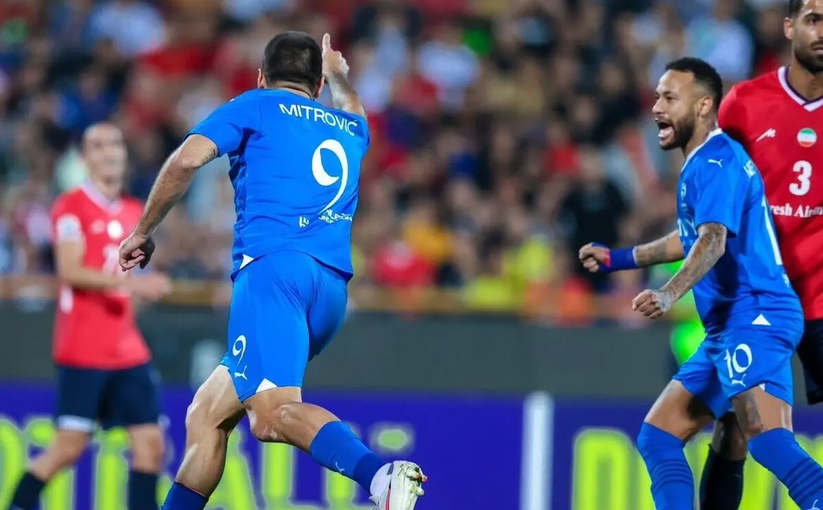 دستگیری جیمی‌جامپ وسط بازی نساجی و الهلال