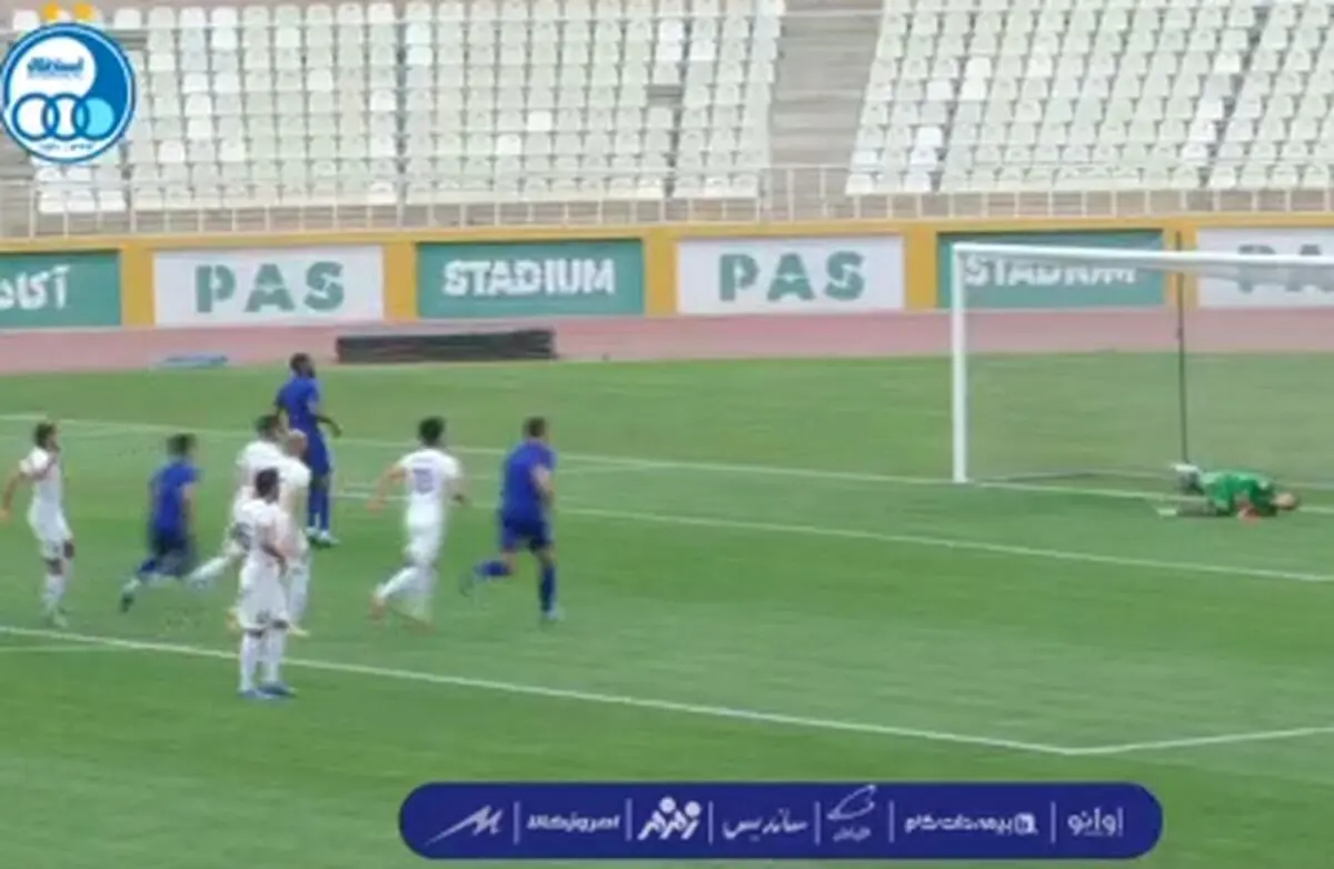 گلهای بازی استقلال و فجر سپاسی+فیلم