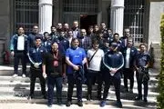 دیدار اعضای تیم ملی کشتی آزاد با سرکنسول ایران در استانبول