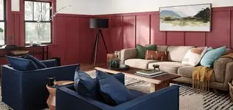 بهترین پالت های رنگی برای اتاق نشیمن و پذیرایی در سال 2021

