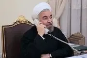  گفتگوی تلفنی روحانی و امیر قطر درباره فلسطین 