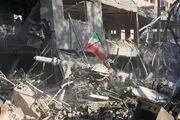 تصاویر جدید از حمله هوایی دشمن به دانشگاه شریف