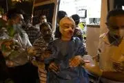 آتش سوزی و انفجار در مرکز درمانی در تجریش/ گزارش تصویری