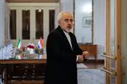  ظریف در فرودگاه غافلگیر شد /عکس 