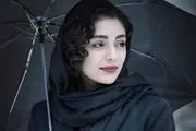 خانم بازیگر در مراسم عزاداری محرم/ عکس