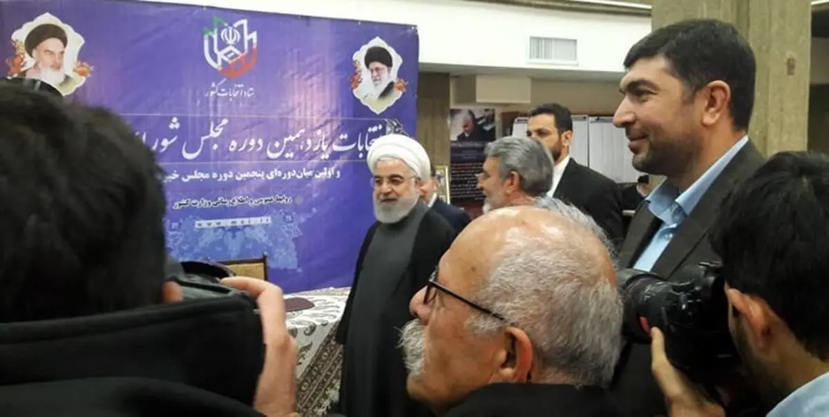 بازدید رئیسجمهور از ستاد انتخابات کشور