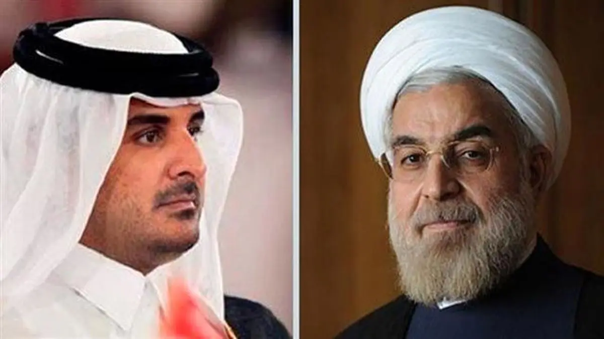 روحانی در تماس تلفنی با امیر قطر چه گفت؟
