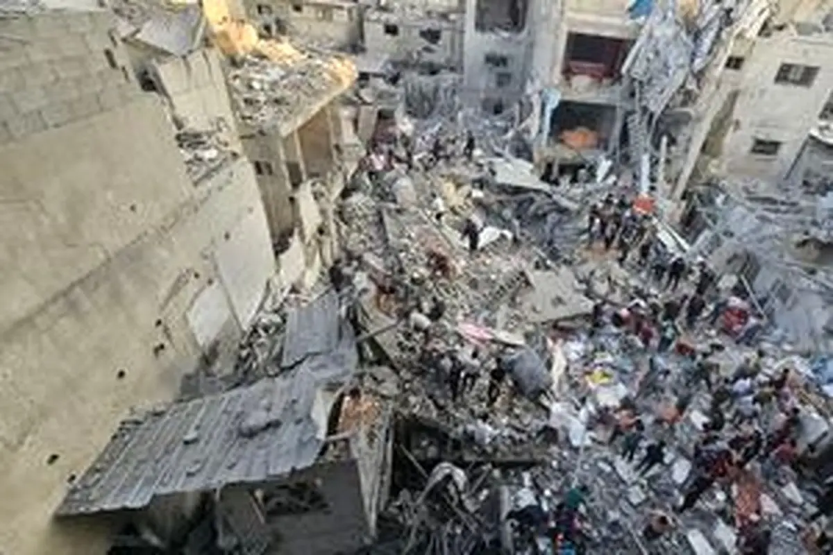بمباران جنون آمیز جبالیا