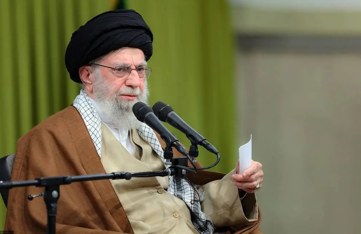 پیام عبری اکانت رهبر انقلاب پس از حمله ایران 