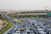 وضعیت ترافیکی معابر اصلی و بزرگراهی شهر تهران در ۳۱ اردیبهشت‌ ماه