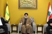دیدار سران حماس و جهاد اسلامی با سید حسن نصرالله
