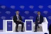 هو شدن رئیس‌جمهور صهیونیست‌ها در داووس