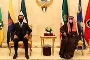 دیدار رئیس پارلمان عراق با امیر و ولی‌عهد کویت