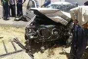 حادثه در جاده خرامه شیراز یک کشته بر‌جای گذاشت + عکس