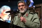 واکنش جانشین سردار سلیمانی به پرواز جنگنده‌های اسرائیلی در آسمان یمن