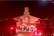 مسجدی در آمریکا به آتش کشیده شد