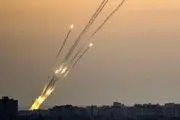 شلیک راکت از غزه به سمت فلسطین