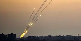 شلیک راکت از غزه به سمت فلسطین