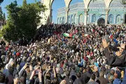 مردم رام الله خواستار لغو تحریم‌های نوار غزه شدند