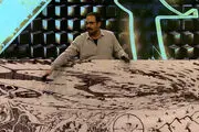 اجرای صالح سخندان در نیمه نهایی عصر جدید درباره دوست شهید چمران+فیلم