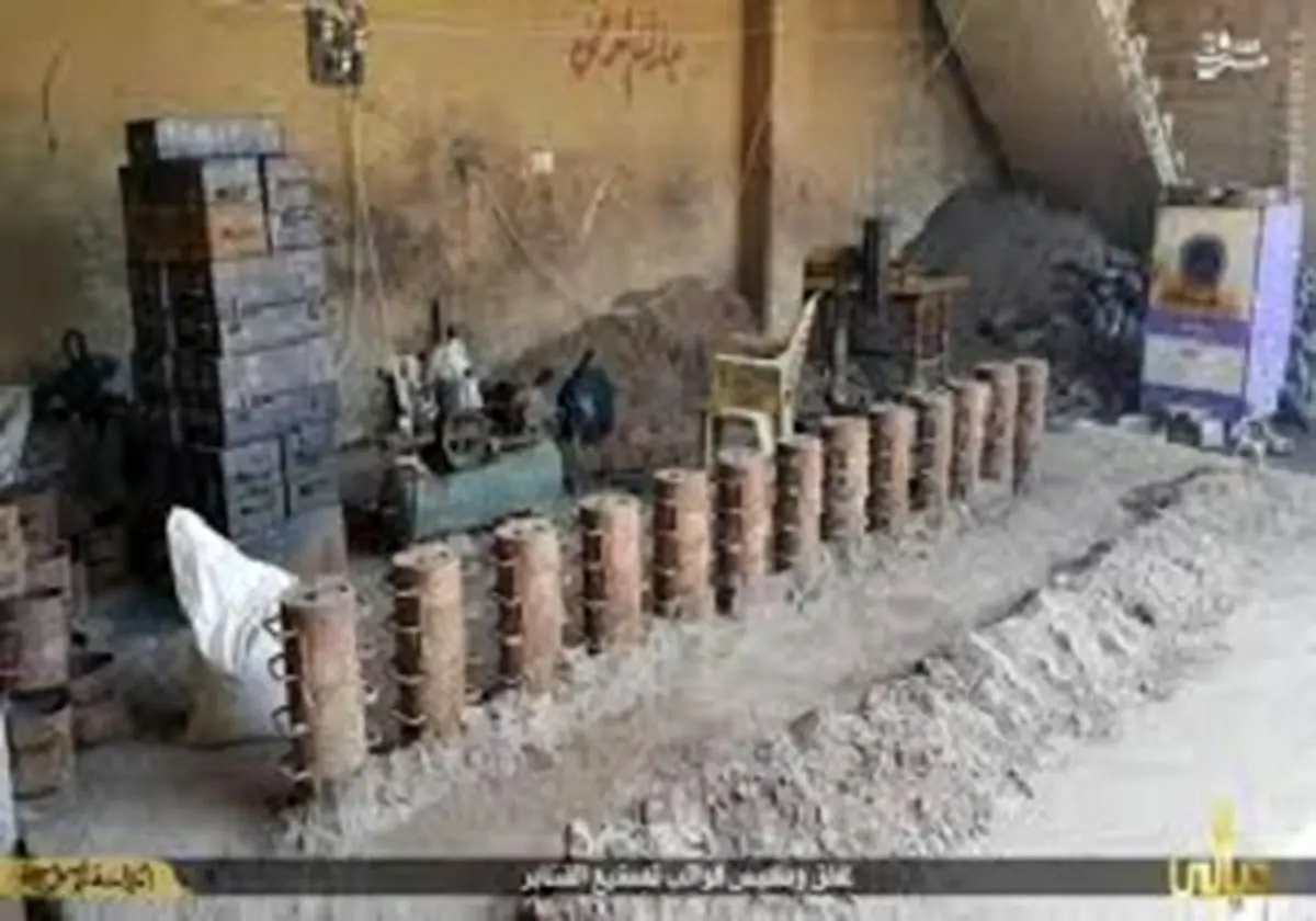 کشف کارگاه تسلیحات شیمیایی داعش