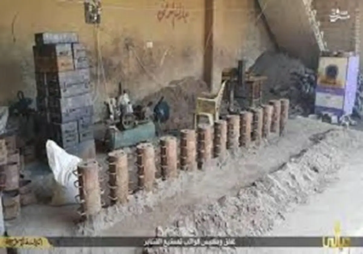 کشف کارگاه تسلیحات شیمیایی داعش
