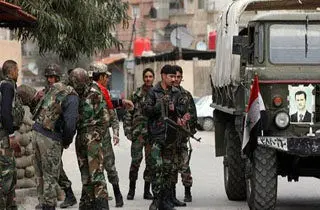 استقرار نیروهای ارتش سوریه در شهر تل رفعت