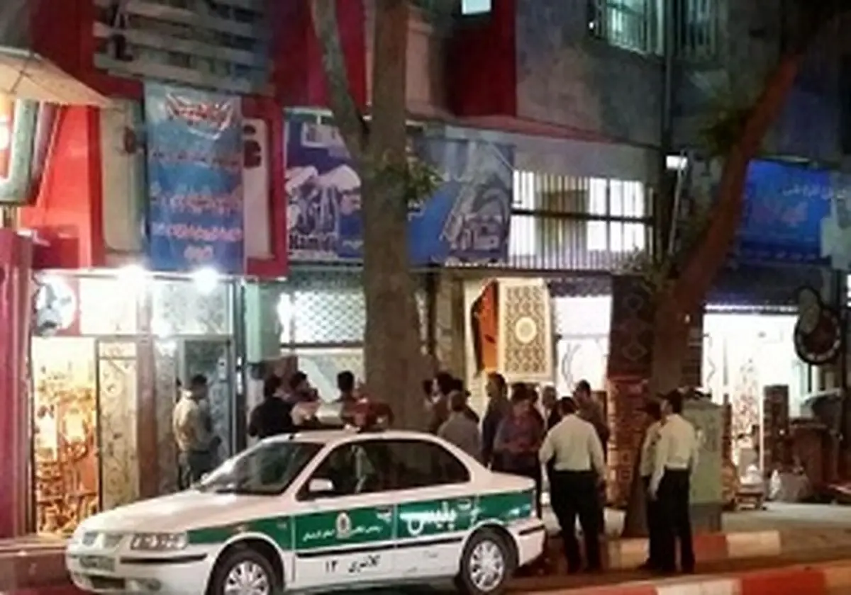 آتش سوزی خوابگاه دانشجویی در خیابان انقلاب