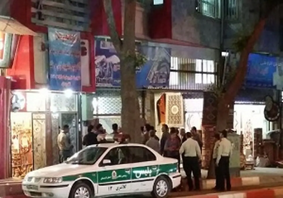 آتش سوزی خوابگاه دانشجویی در خیابان انقلاب