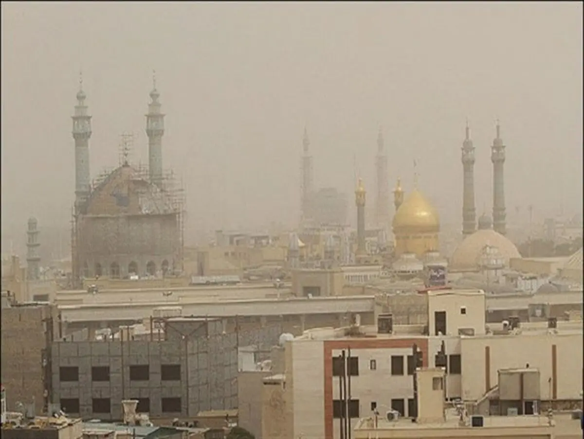 ابتکار دولت در مقابله با ریزگردها، قم را هم زمین‌گیر کرد!