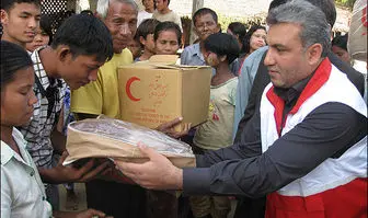 هلال احمر ایران تنها جمعیت فعال در میانمار 