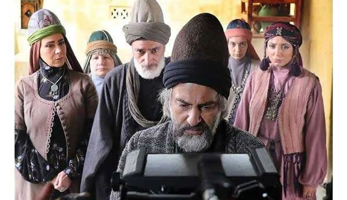 گریم تاریخی الهام جعفرنژاد در «مستوران»