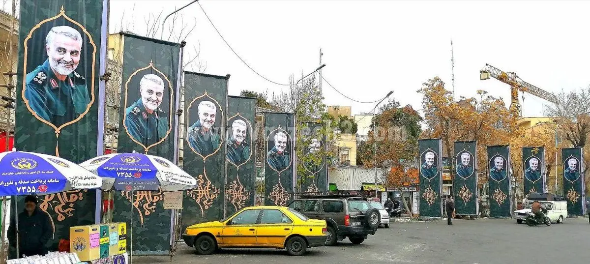 رونمایی از نخستین دیوارنگاره میدان فلسطین/ عکس