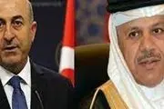 تماس تلفنی وزیر خارجه ترکیه با همتای بحرینی