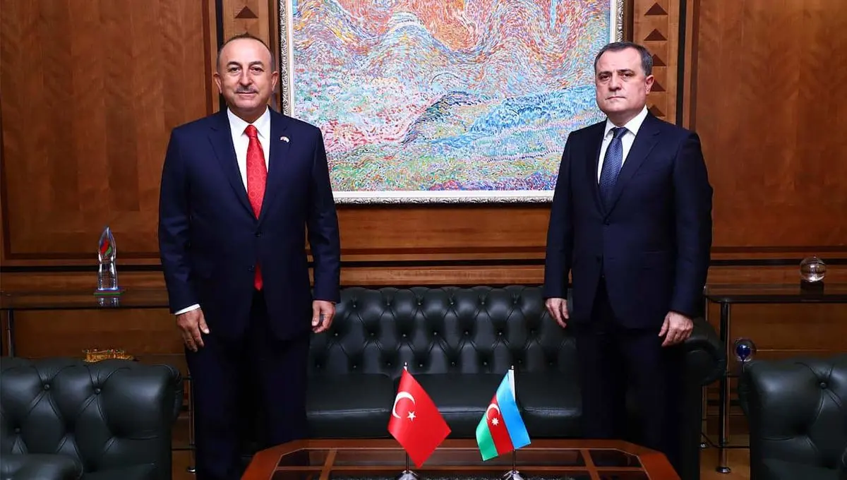 گفت و گوی وزیران خارجه ترکیه و آذربایجان
