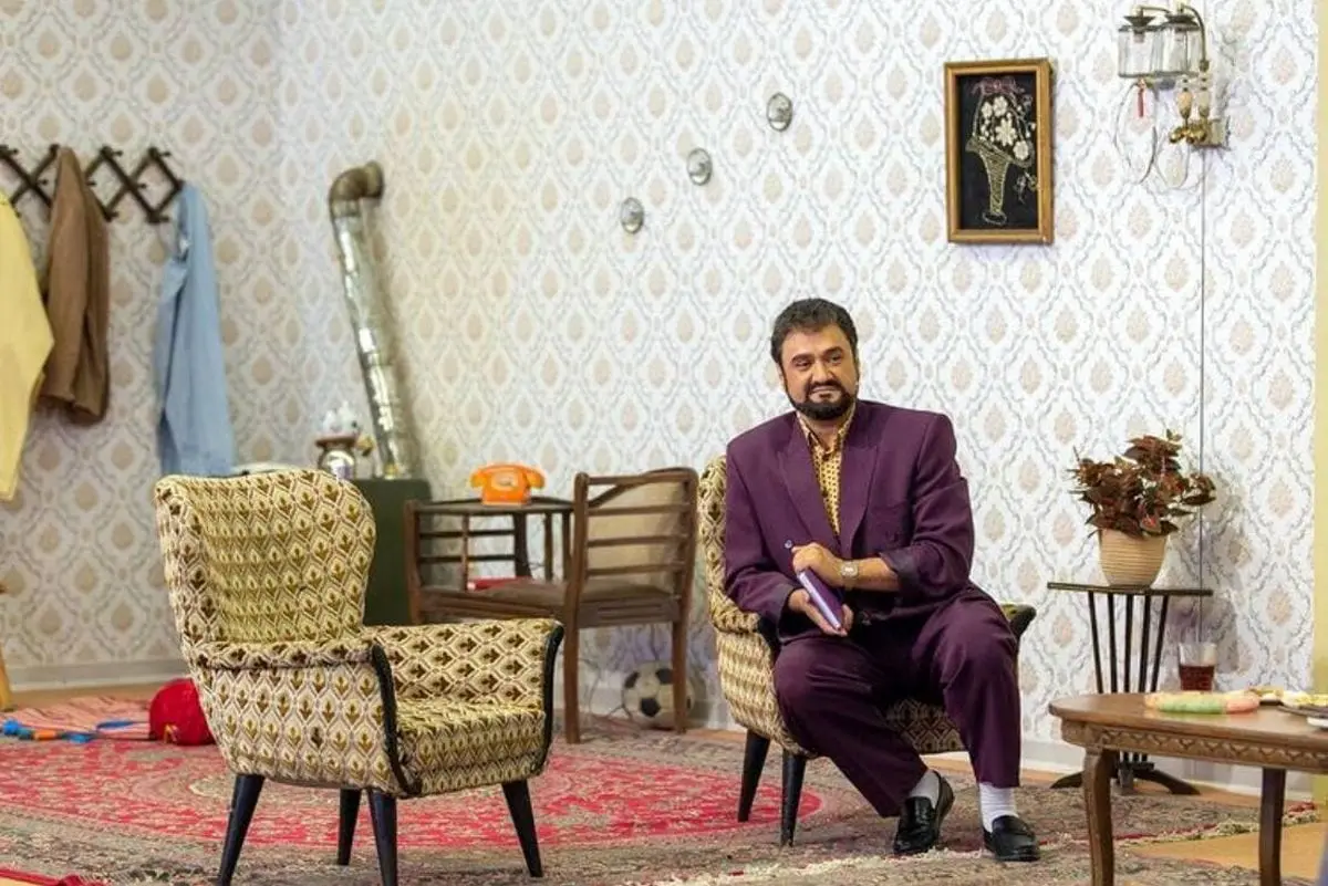 گریم دهه شصتی رامبد جوان در خندوانه+عکس